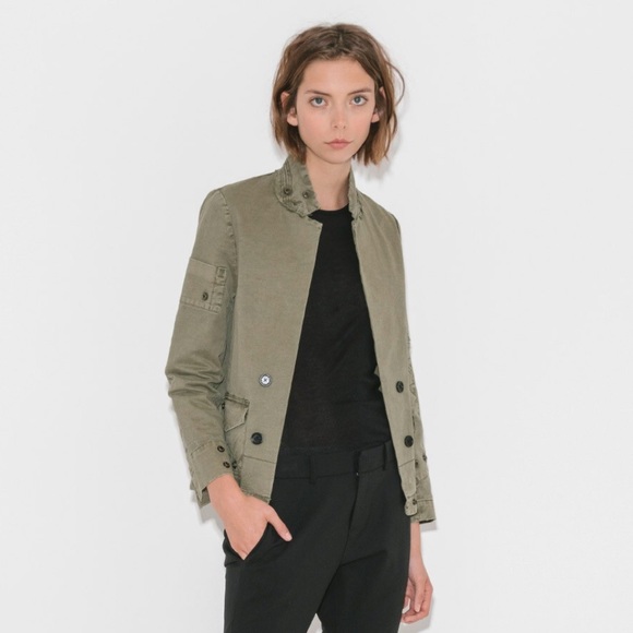 Zadig & Voltaire  Vladimir Military Jacket-NWT - Picture 5 of 16